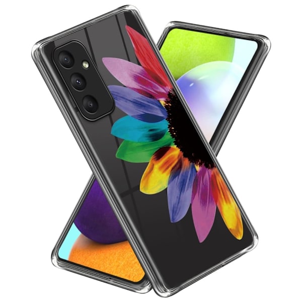 Deco Samsung Galaxy A55 deksel - Fargerik Blomst Multicolor