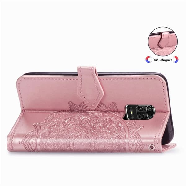 Mandala Xiaomi Redmi Note 9 Pro Max / 9 Pro / 9s Flippetui - Rose Gull Pink