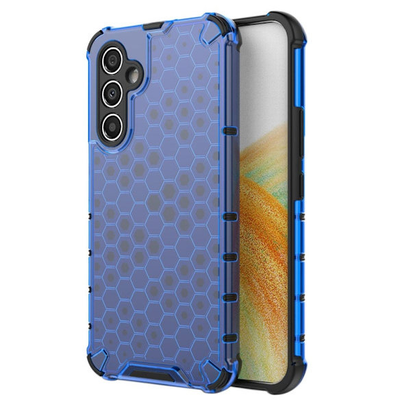 Bofink Honeycomb Samsung Galaxy A54 Etui - Blå Blue