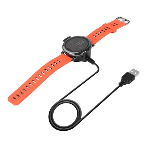Huami Amazfit 1m USB-lading dock-kabel Black