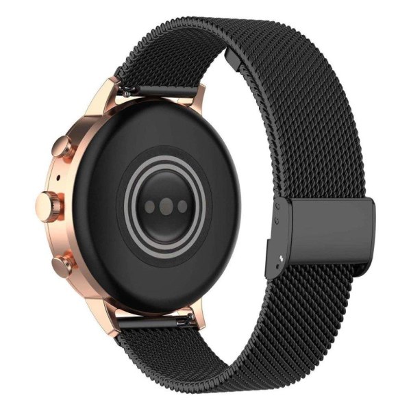 Garmin Vivoactive 4S elegant stainless steel watch band - Black Black
