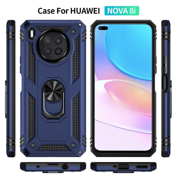 Bofink Combat Huawei Nova 8i skal - Blå Blå