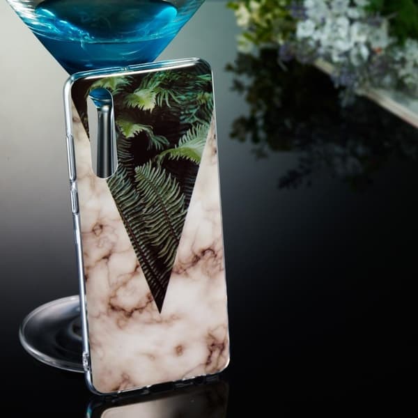 Marmormotiv Huawei P30 skal - Stil O multifärg