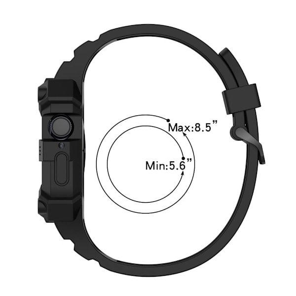 Apple Watch (45 mm) silikone-urrem - Lyserød Pink