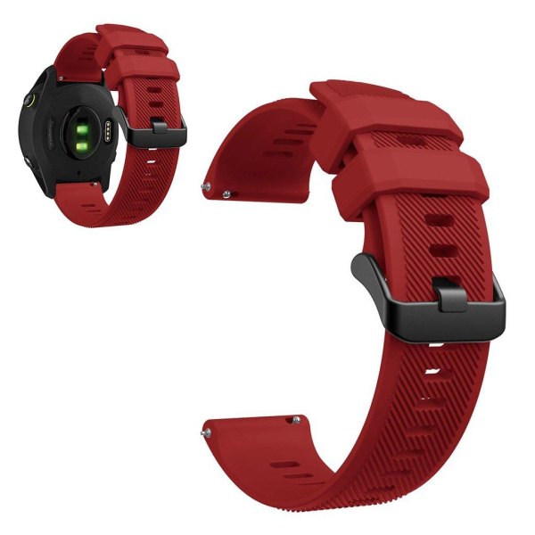 Garmin Forerunner 745 silikoninen kellonauha - Punainen Red