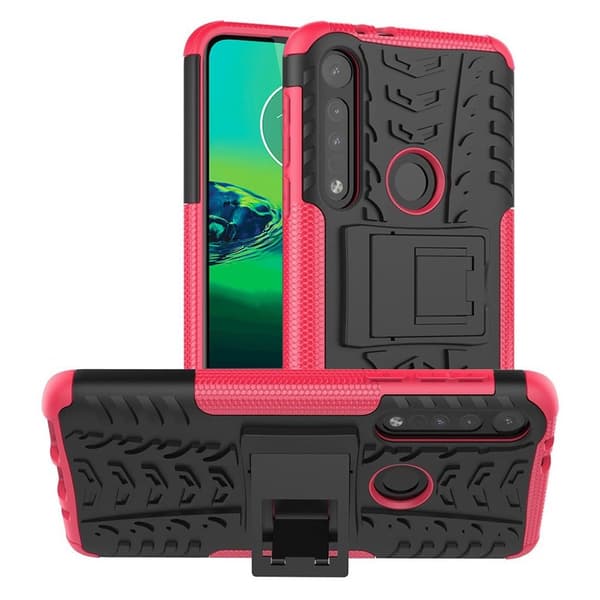 Offroad etui - Motorola Moto G8 Play - Rose Pink