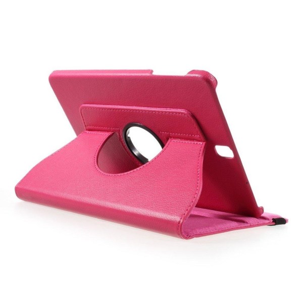 Samsung Galaxy Tab S3 flot og stærkt læder etui - Hot pink Pink