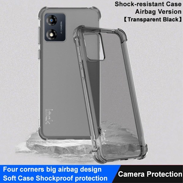 Lux-Case Airbag-cover til Motorola Moto E13 Black