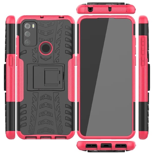 Offroad Etui Alcatel 3l (2021) - Rose Red
