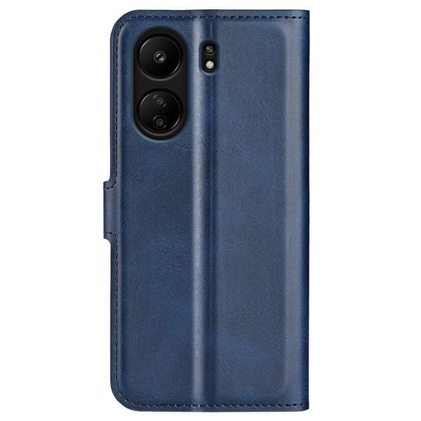 Classic Xiaomi Redmi 13C / Xiaomi Poco C65 flip etui - Blå Blue