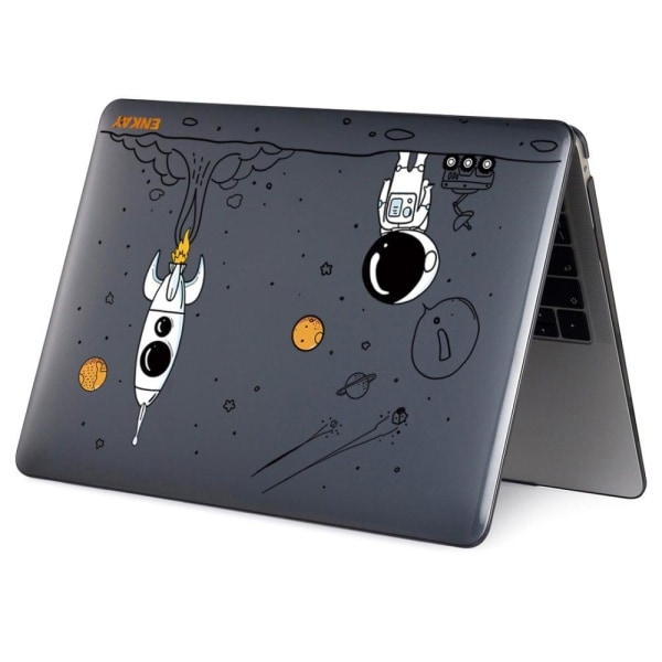 HAT PRINCE MacBook Air 13 Retina (A2179, 2020) / M1 (A2337, 2020) astronautstil og tastaturcover - Affyring Af Raketskib White