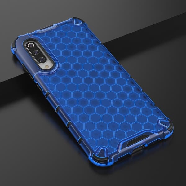 Bofink Honeycomb Xiaomi Mi 9 Pro skal - Blå Blå