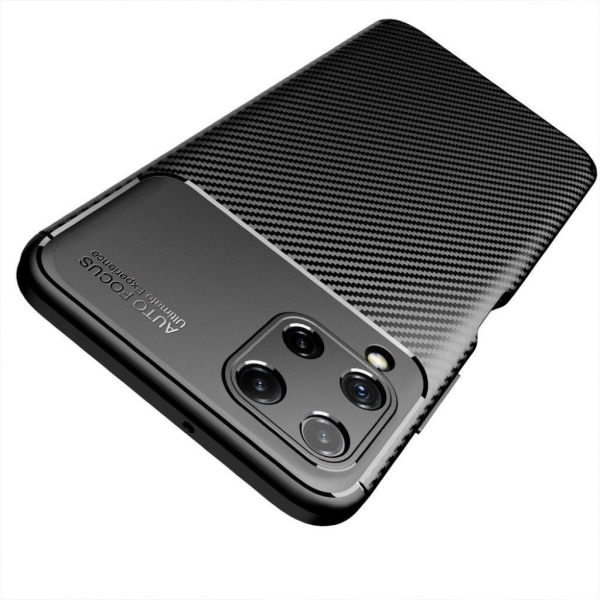 Carbon Shield Samsung Galaxy A22 4G skal - Svart Svart