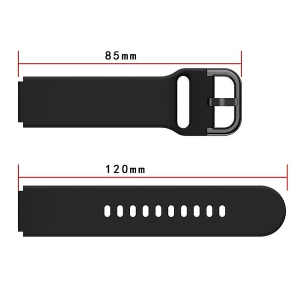 Huawei Watch Fit Mini / TalkBand B6 / B3 klokkerem i silikon - Vinrød Red