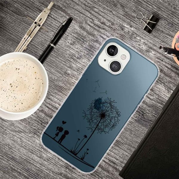 Deco iPhone 14 Plus deksel - Løvetann Black