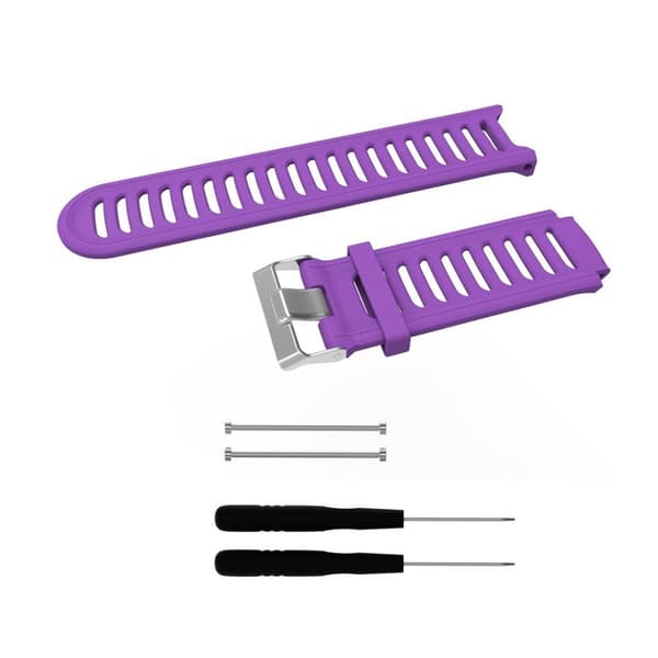 Garmin Forerunner 910XT Miljövänligt klockband - Lila Lila