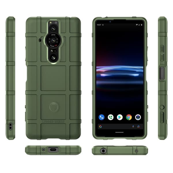 Rugged Shield Etui Sony Xperia Pro-I - Grønn Green
