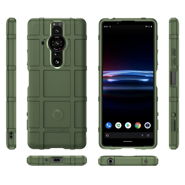 Rugged Shield Sony Xperia Pro-I skal - Grön Grön