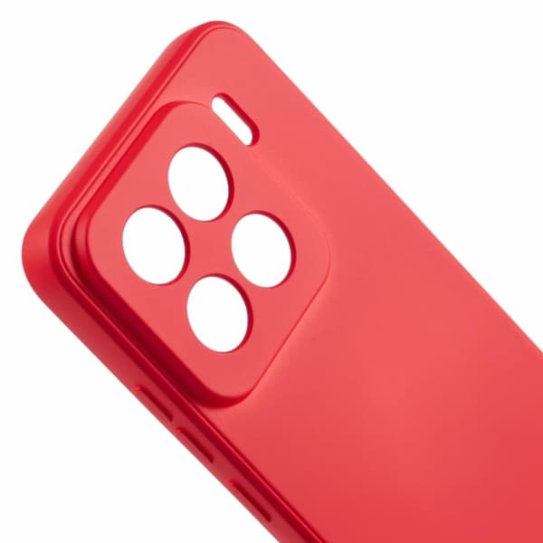 Mikrofiberforet blødt gummi Xiaomi 15 Pro cover - Rød Red
