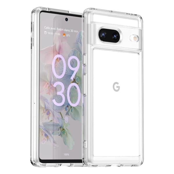 Google Pixel 7 smart telefonskal i akryl - Transparent Transparent