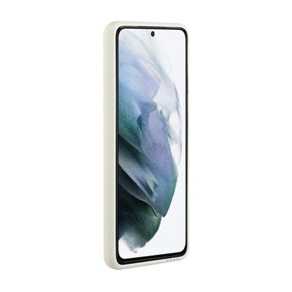 Card Holder Suojakuori For Samsung Galaxy S21 - Valkoinen White