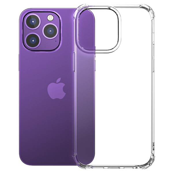 Lux-Case Airbag-deksel for iPhone 15 Pro Max Transparent