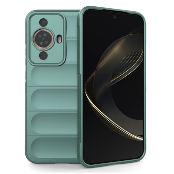 Mjukt greppformat Huawei Nova 11 skal - Grön Grön