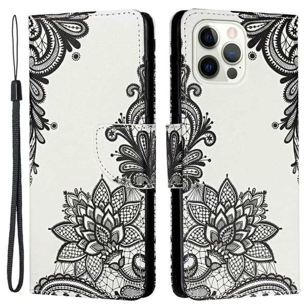 Wonderland iPhone 14 Pro Max fodral -Svart Svart