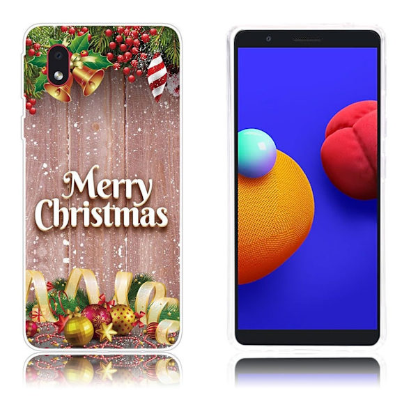 Deco Samsung Galaxy A01 Core kotelot - Joulukoriste Multicolor