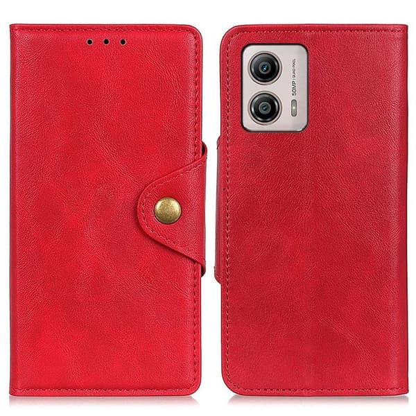 Alpha Motorola Moto G53 Flippetui - Rød Red