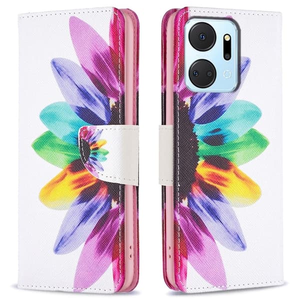 Wonderland Honor X7a Flippetui - Solsikke Multicolor
