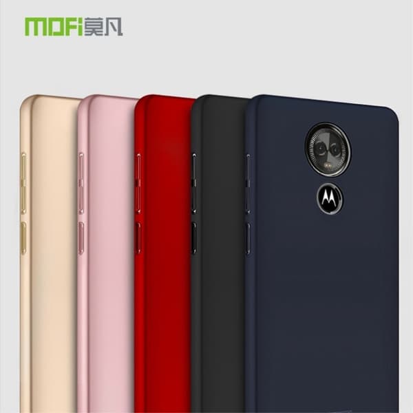 MOFI Shield Motorola Moto E5 Play frostet etui - Svart Black