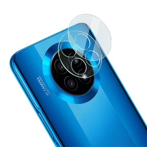 IMAK Honor X20 kameralinse i hærdet glas + linsedæksel Transparent