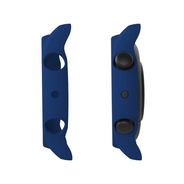 Amazfit GTR 3 / GTR 3 Pro hard cover + tempered glass screen protector - Midnight Blue Blå