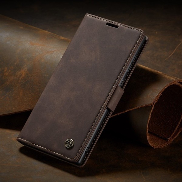 CaseMe Samsung Galaxy Note 20 Vintage Etui - Kaffe Brown