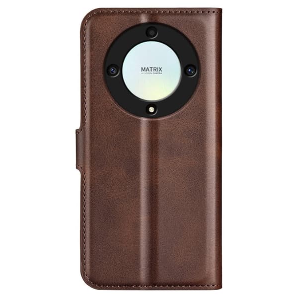 Lompakko Nahkakotelo For Honor X9a - Ruskea Brown