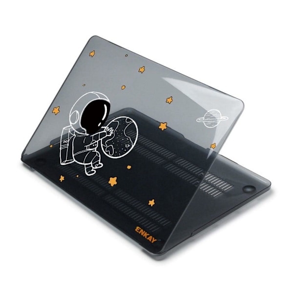 HAT PRINCE MacBook Pro 13 (A2251, A2289, 2020) / M1 / M2 (A2338, 2020) astronautti tyyli ja näppäimistön suojus - Kädet Maan Päällä Ja Tähdet White