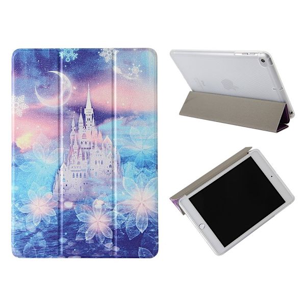iPad 10.2 (2020)  læder flip etui - Castle Multicolor