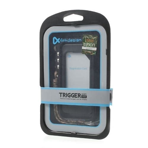 Premium (sort) iPhone 6 metall Bumper Black