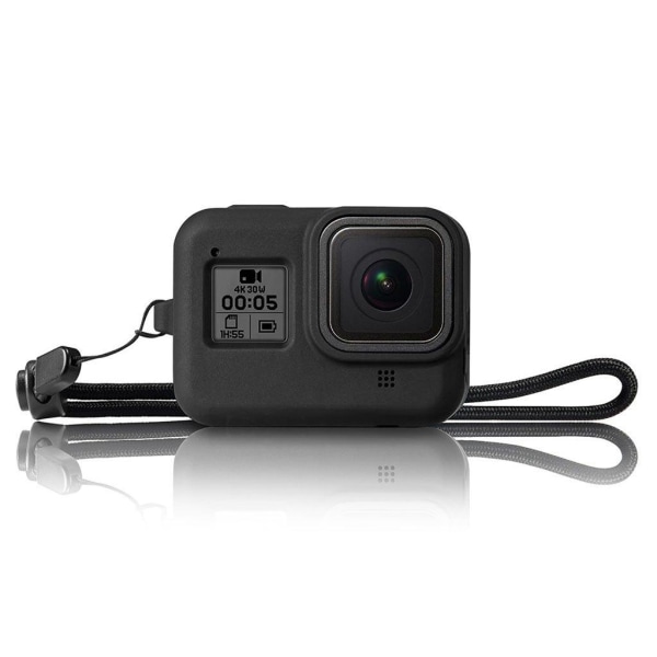 GoPro Hero 8 Black holdbar silikone etui - Sort Black