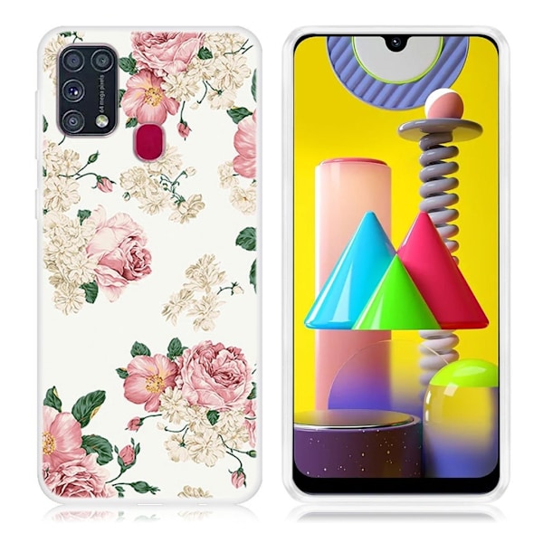 Deco Samsung Galaxy M31 skal - Vacker Blomma multifärg