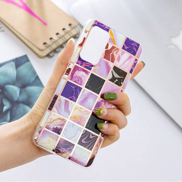 Marble Samsung Galaxy A32 Suojakotelo - Cube Multicolor