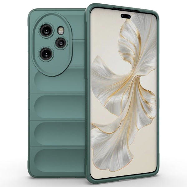 Blødt grebsformet Honor 100 Pro cover - Grøn Green