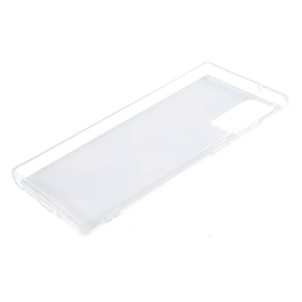 Marble design Samsung Galaxy Note 20 cover - Sort/Grå Black
