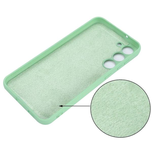 Matta nestesilikoninen kuori Samsung Galaxy S23 Plus - Vihreä Green
