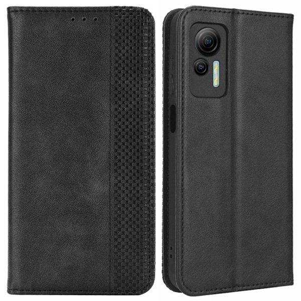 Bofink Vintage Ulefone Note 14 Läderfodral - Svart Svart