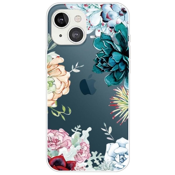 Deco iPhone 14 Plus skal - Blomma multifärg