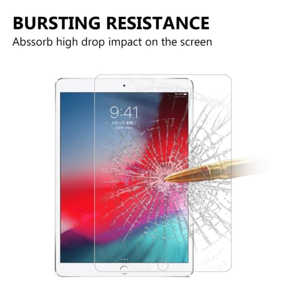 iPad Pro 10.5 arc edge 9H tempered glass screen protector Transparent