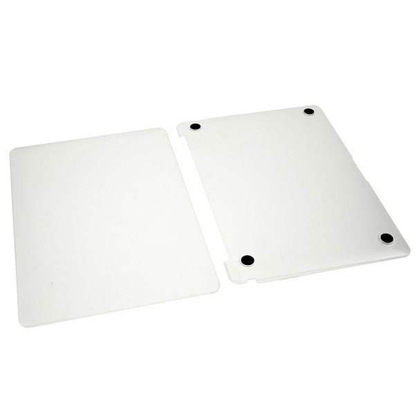 MacBook Air 13 Retina (A2179, 2020) / M1 (A2337, 2020) / (A1932, 2018-2019) cover med prikmønster - Transparent Transparent