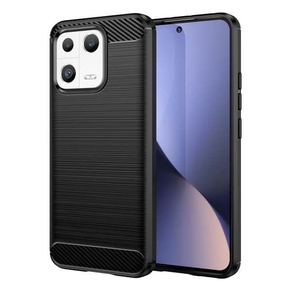 Carbon Flex Suojakotelo Xiaomi 13 - Musta Black